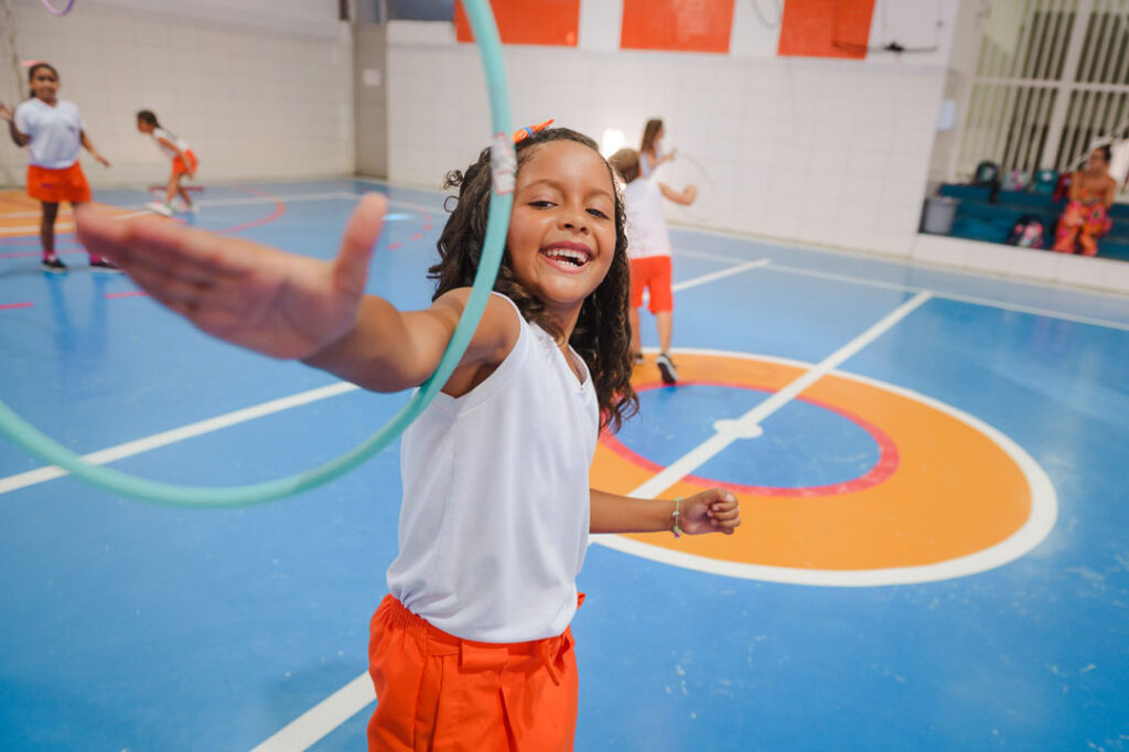 Esporte na Infância na escola Gênesis Costa Azul.