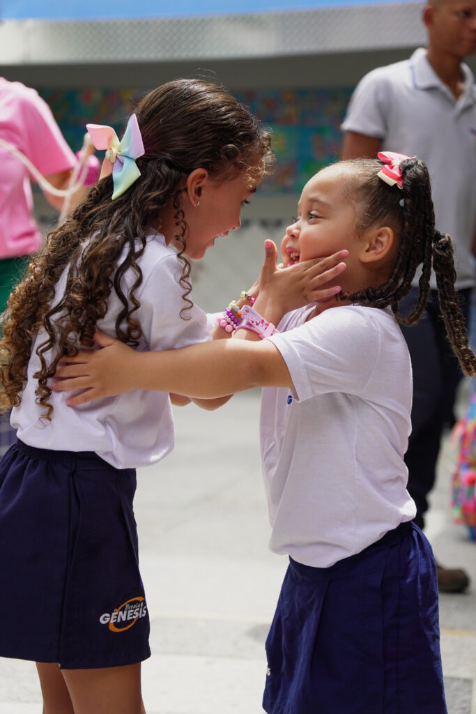 carinho na volta às aulas